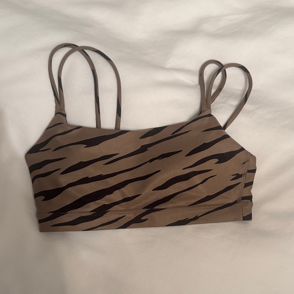 Gap Brown and Black Striped Bralette